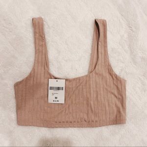 Pink Forever 21 Sports Bra Top